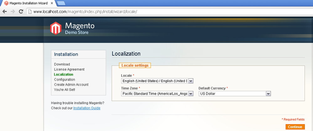 Magento Install Localization Screen.png