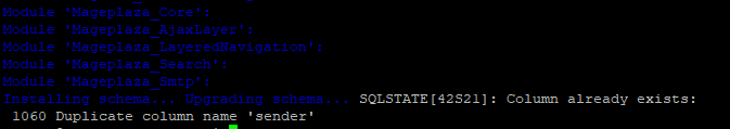 SQLSTATE1060