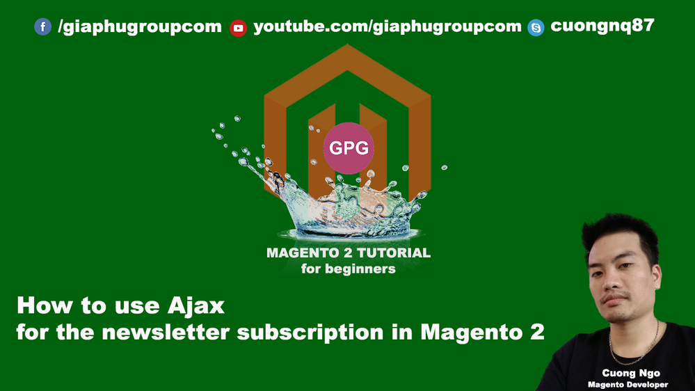 How to use Ajax for the newsletter subscription in Magento 2.png