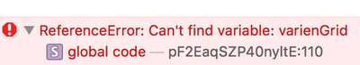 Reference Error Reference Error
