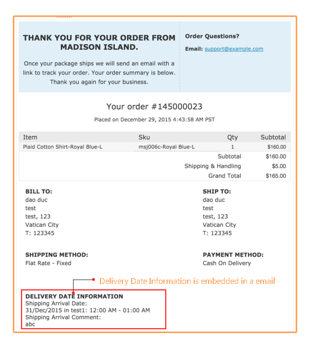 Setting Delivery date for orders has been easier m... Magento Forums