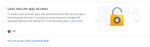 Less secure app setting