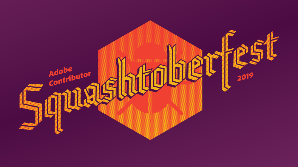 Adobe Squashtoberfest 2019 T-Shirt Design