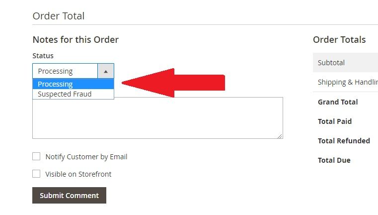 Order Status