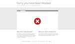 Sorry You have been Blocked