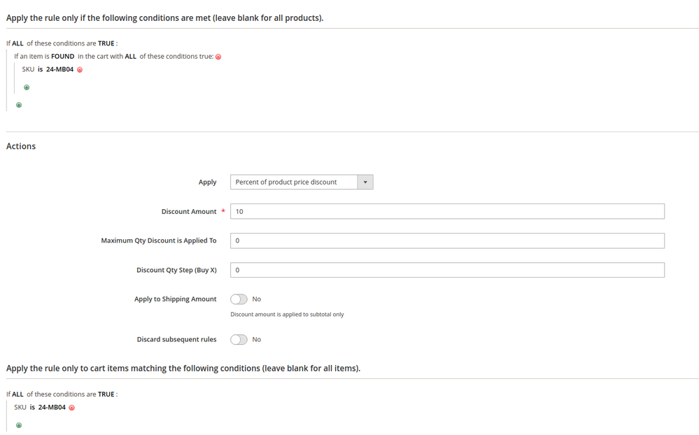 admin settings