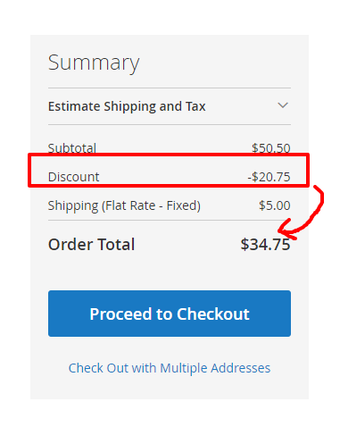 Actually $20 is coupon discount and $0.75 is 15% Shipping discount.