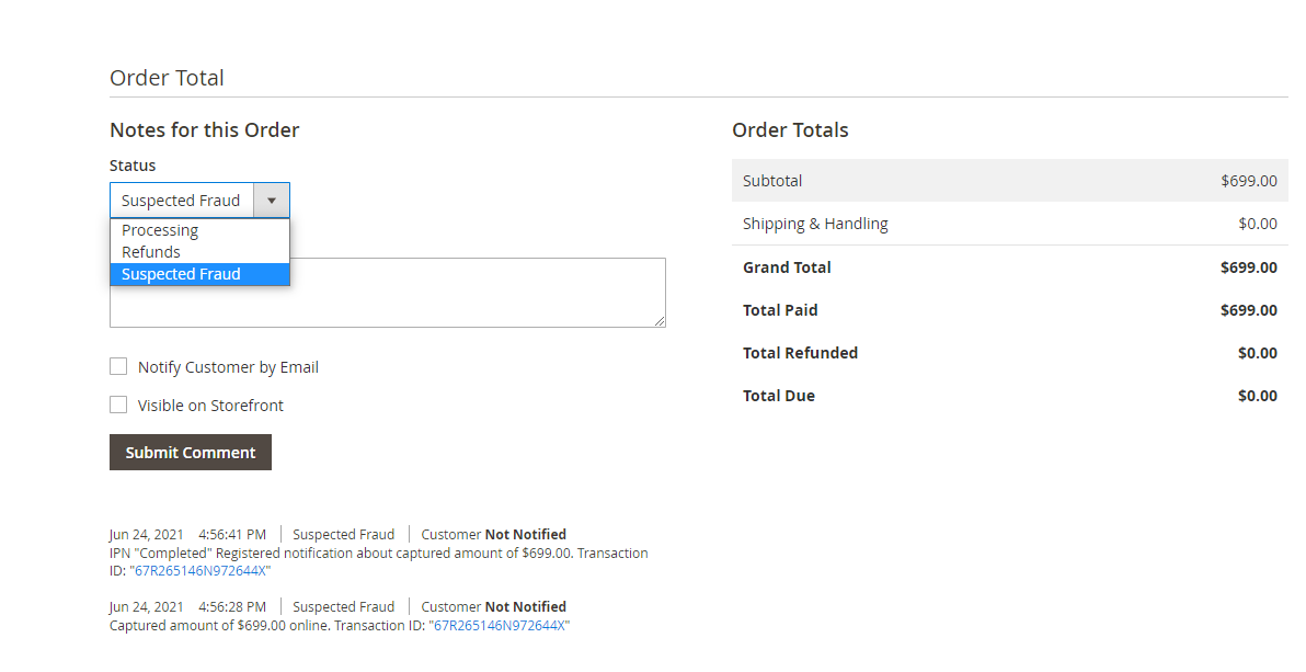 All orders are marked as Suspected Fraud, when usi... - Magento Forums