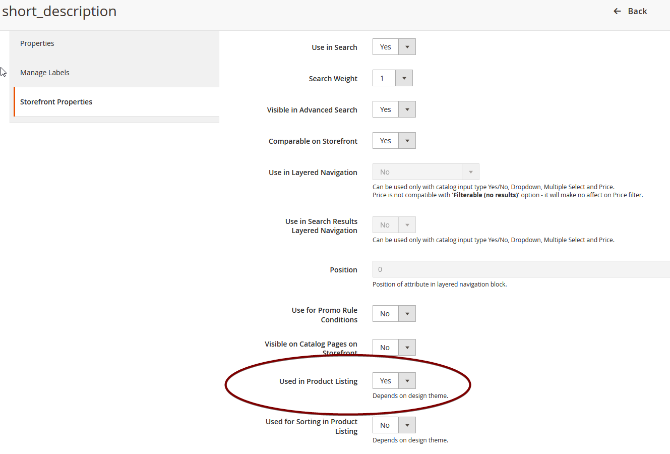 Solved: Disable Short Description From Showing In The Fron - Magento 