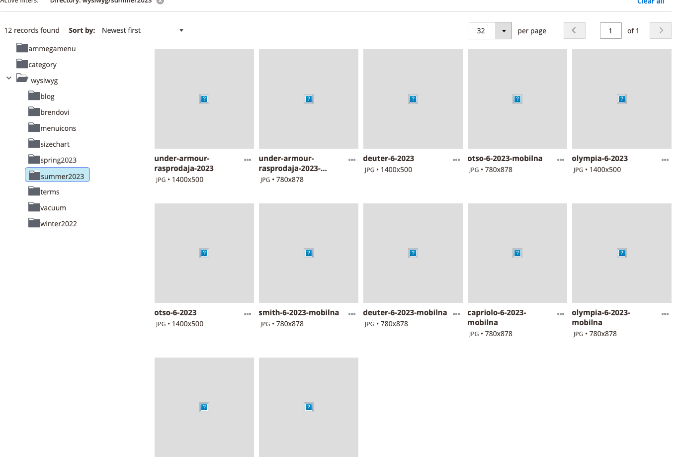 Magento 2.4 dont show media gallery images Magento Forums