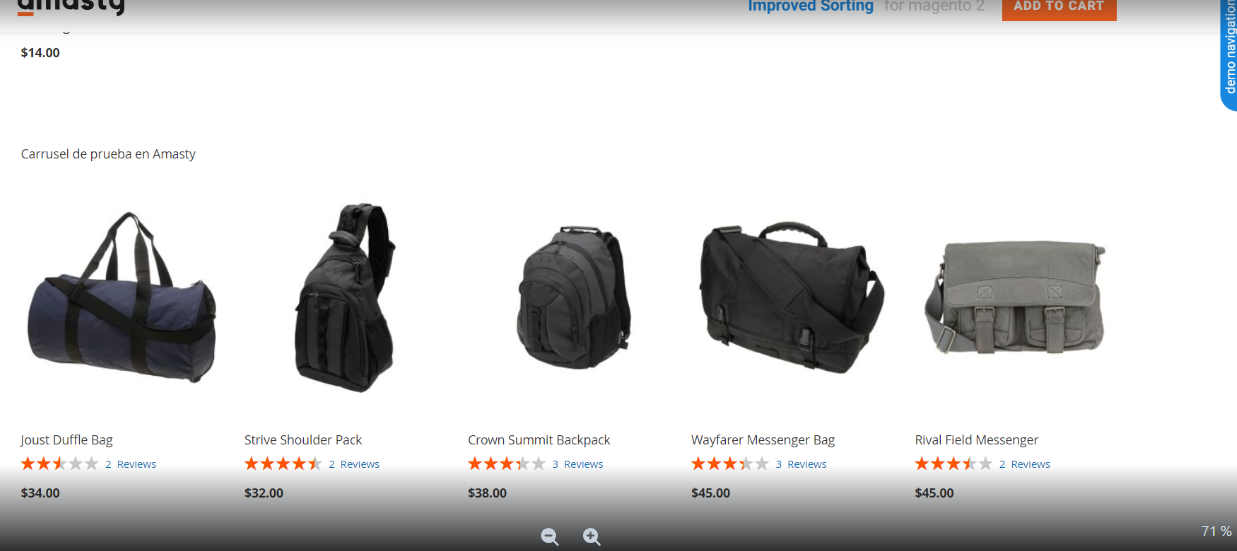 Amasty Sorting Problems with carousel rules Magento Forums