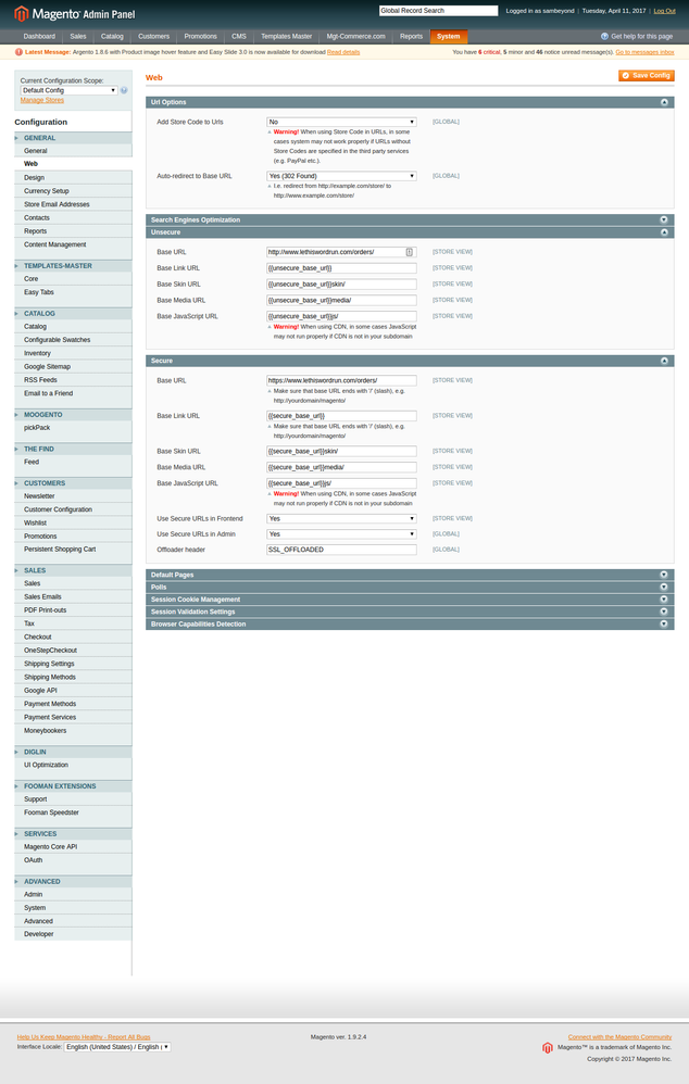 Configuration System Magento Admin.png Configuration System Magento Admin.png
