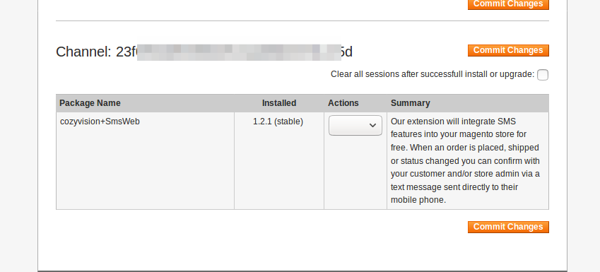 Module installed using MCM