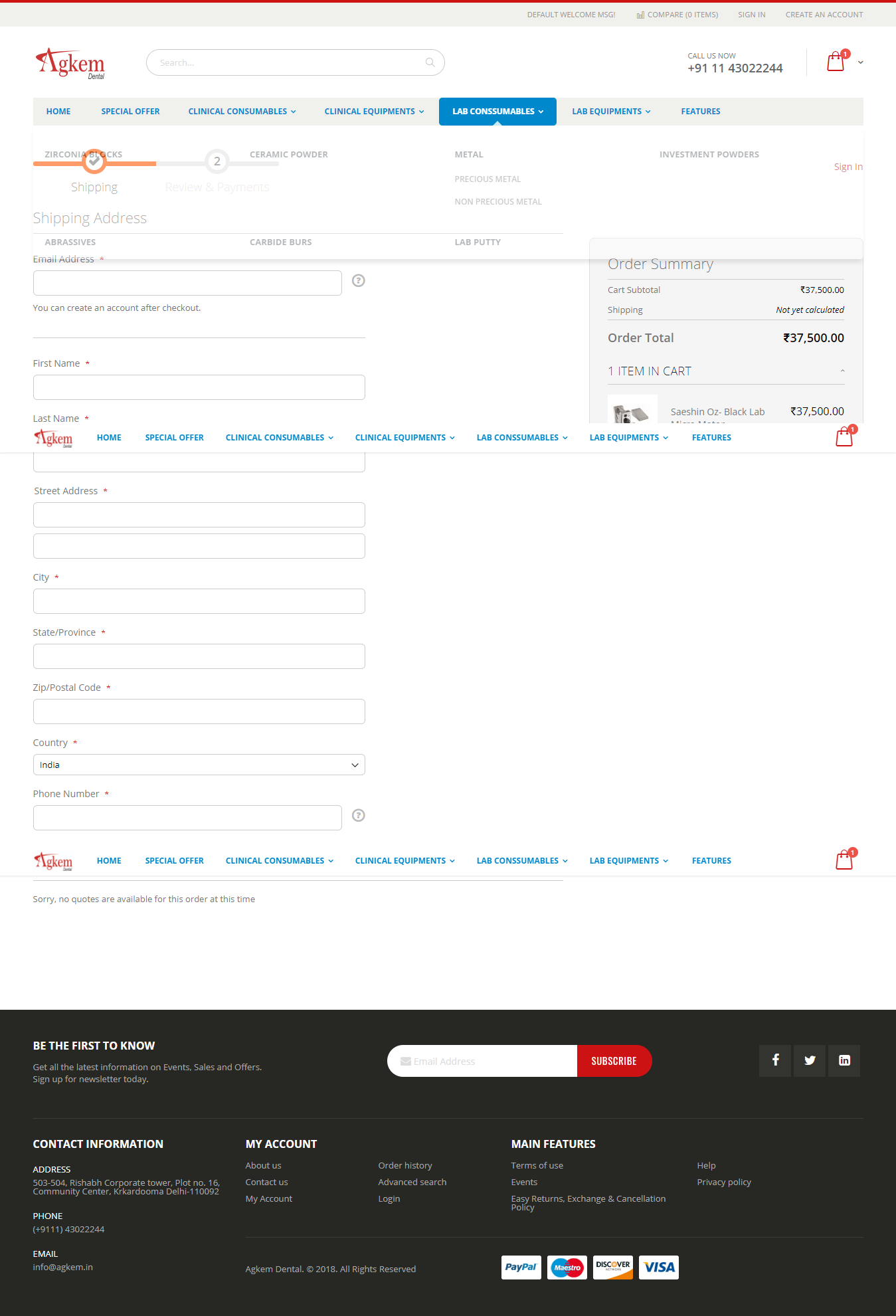 Blank checkout page error Magento Forums