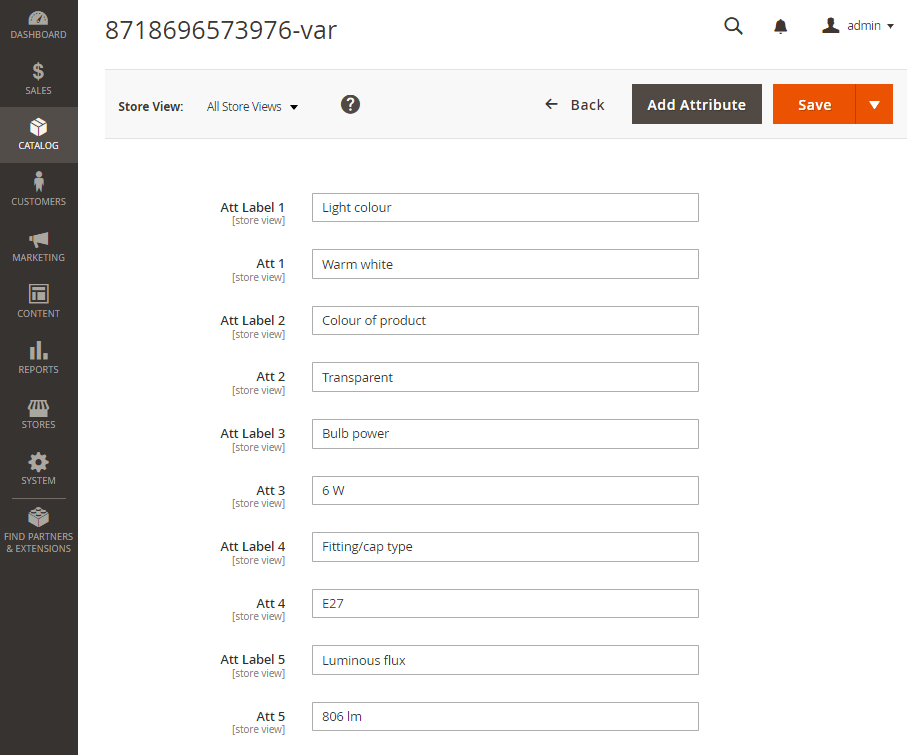 Variable-Attributes-Models