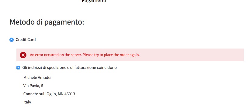 magento2 - Magento 2: An error occurred on the server. Please try