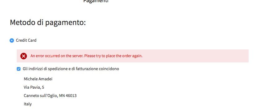 magento2 - Magento 2: An error occurred on the server. Please try